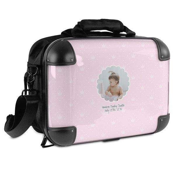 Custom Baby Girl Photo Hard Shell Briefcase