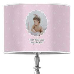 Baby Girl Photo Drum Lamp Shade