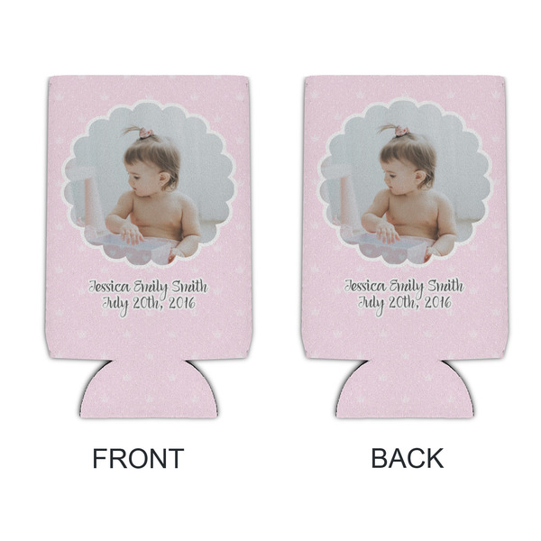 Baby Girl Photo 16oz Can Sleeve - APPROVAL