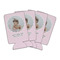 Baby Girl Photo Can Cooler (16 oz) - Set of 4