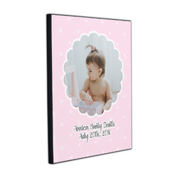 Baby Girl Photo Wood Prints