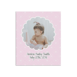 Baby Girl Photo Poster - Matte - 20x24