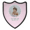 Baby Girl Photo Iron On Shield Patch B