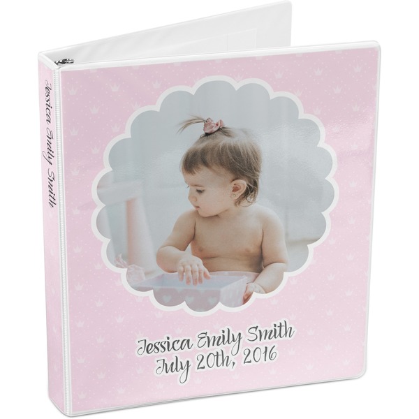 Baby Girl Photo 3-Ring Binder 3/4 - Main