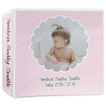 Baby Girl Photo 3-Ring Binder - 3 inch (Personalized)