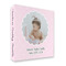Baby Girl Photo 3 Ring Binders - Full Wrap - 2" - FRONT