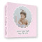 Baby Girl Photo 3 Ring Binders - Full Wrap - 3" - FRONT