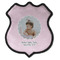 Baby Girl Photo 4 Point Shield