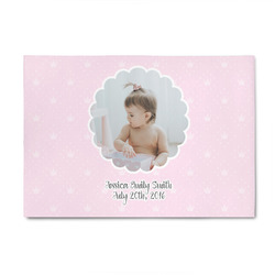 Baby Girl Photo 4' x 6' Indoor Area Rug