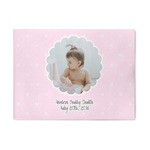 Baby Girl Photo Area Rug (Personalized)
