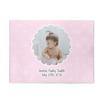 Baby Girl Photo Area Rug (Personalized)