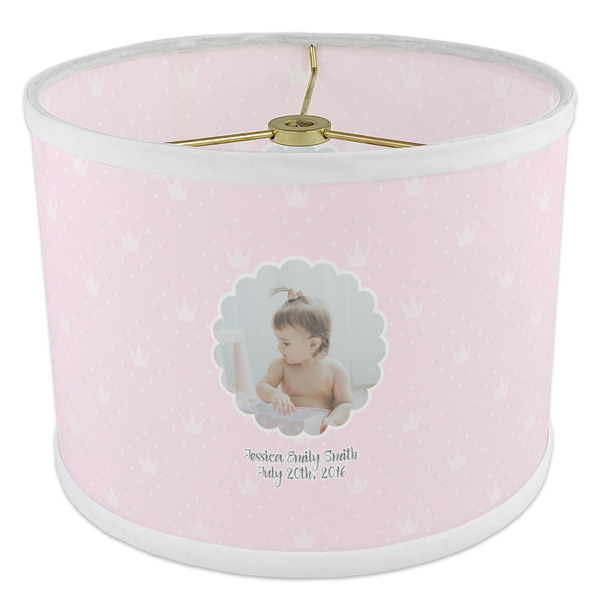 Baby Girl Photo 8" Drum Lampshade - ANGLE Poly-Film