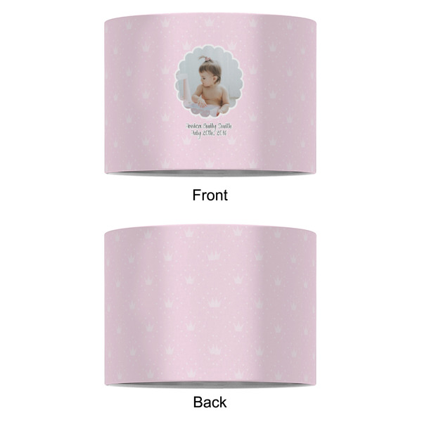 Baby Girl Photo 8" Drum Lampshade - APPROVAL (Fabric)