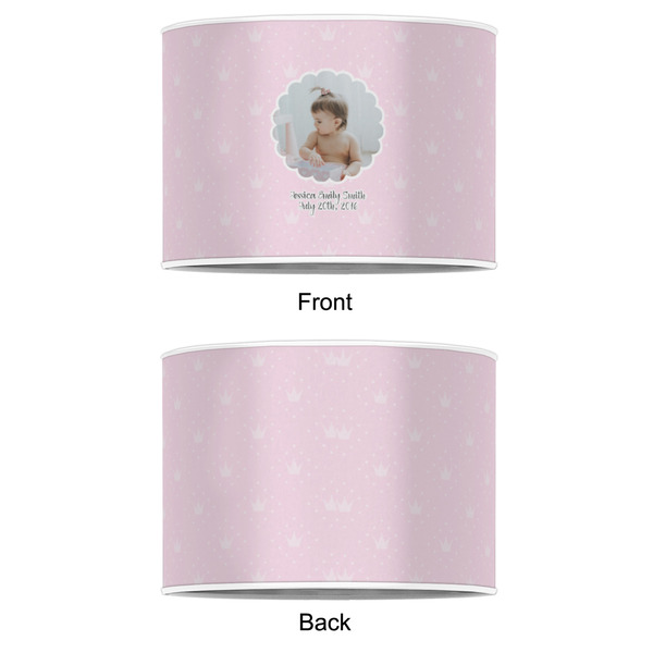 Baby Girl Photo 8" Drum Lampshade - APPROVAL (Poly Film)