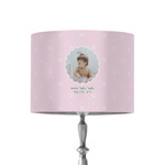 Baby Girl Photo 8" Drum Lamp Shade - Fabric