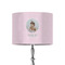 Baby Girl Photo 8" Drum Lamp Shade - Fabric