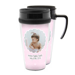 Baby Girl Photo Acrylic Travel Mug