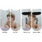 Baby Girl Photo Adult Ankle Socks - Double Pair - Front and Back - Apvl