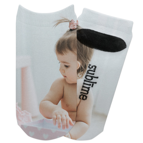 Custom Baby Girl Photo Adult Ankle Socks