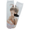 Baby Girl Photo Adult Crew Socks - Single Pair - Front and Back