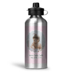 Baby Girl Photo Water Bottle - Aluminum - 20 oz (Personalized)