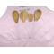 Baby Girl Photo Apron - Pocket Detail with Props