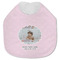 Baby Girl Photo Jersey Knit Baby Bib