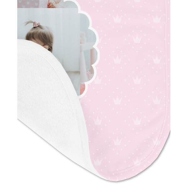 Baby Girl Photo Baby Bib - AFT detail