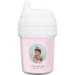 Baby Girl Photo Baby Sippy Cup (Personalized)