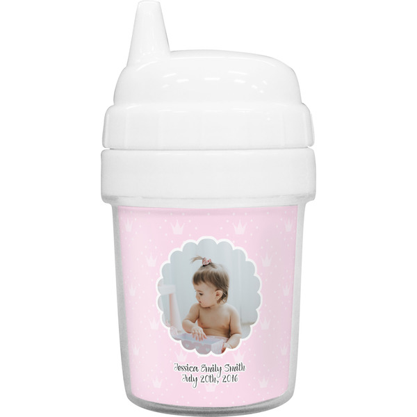 Custom Baby Girl Photo Baby Sippy Cup (Personalized)