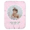 Baby Girl Photo Baby Swaddling Blanket (Personalized)