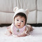 Baby Girl Photo Bandana Bib - (Lifestyle 2 girl)