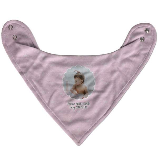 Baby Girl Photo Bandana Flat Approval