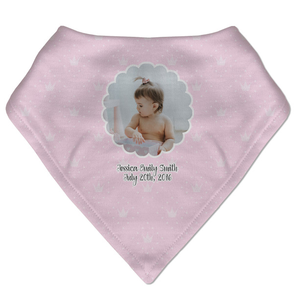 Custom Baby Girl Photo Bandana Bib
