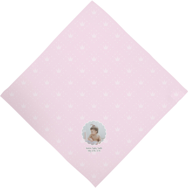 Baby Girl Photo Bandana - Full View