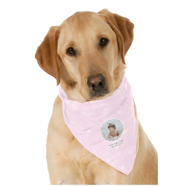 Custom Baby Girl Photo Dog Bandana Scarf
