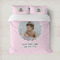 Baby Girl Photo Duvet Cover