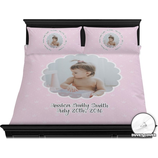 Baby Girl Photo Bedding Set (King) - Duvet