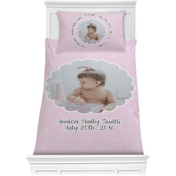 Baby Girl Photo Comforter Set - Twin XL (Personalized)