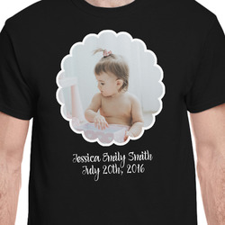 Baby Girl Photo T-Shirt - Black - Medium