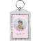 Baby Girl Photo Bling Keychain (Personalized)
