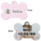 Baby Girl Photo Bone Shaped Dog ID Tag - Large - Approval
