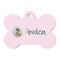Baby Girl Photo Bone Shaped Dog ID Tag