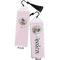 Baby Girl Photo Bookmark with tassel - Front and Back
