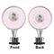 Baby Girl Photo Bottle Stopper - Front and Back
