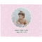 Baby Girl Photo Woven Fabric Placemat - Twill
