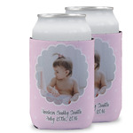 Baby Girl Photo Can Cooler (12 oz)