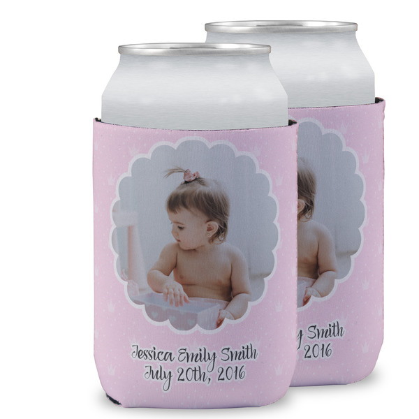 Custom Baby Girl Photo Can Cooler (12 oz)