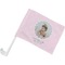 Baby Girl Photo Car Flag - Small