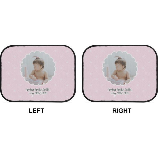 Baby Girl Photo Car Floor Mats (Back Seat) (Approval)